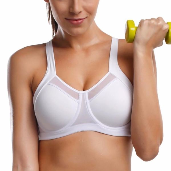 women's sports bra high impact underwire non padded powerback support running active bra 32 34 36 38 40 42 b c d dd, White;black
women's sports bra high impact underwire non padded powerback support running active bra 32 34 36 38 40 42 b c d dd, White;black