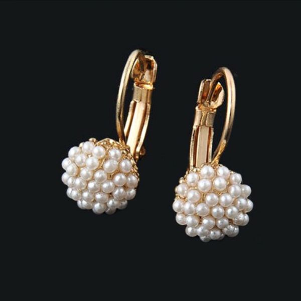 europe and the united states fashion korean round pearl earrings millet beads earrings simple popular earrings jewelry wholesale, Golden;silver
europe and the united states fashion korean round pearl earrings millet beads earrings simple popular earrings jewelry wholesale, Golden;silver