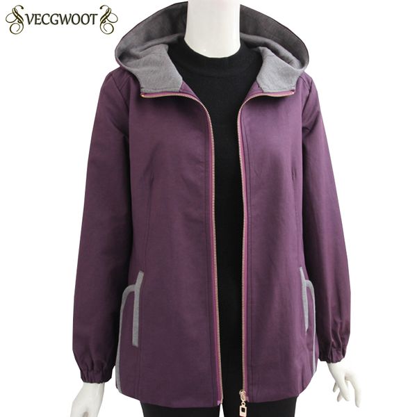 xl-5xl plus size outerwear female 2019 spring autumn jacket new fashion loose hooded jacket women long sleeve coat s891, Black;brown
xl-5xl plus size outerwear female 2019 spring autumn jacket new fashion loose hooded jacket women long sleeve coat s891, Black;brown