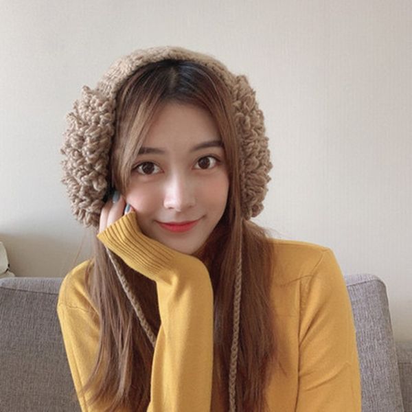 2019 new earmuffs for women winter korean version sweet and lovely warm tie ball earmuffs winter knitting wool ear muffs, Blue;gray
2019 new earmuffs for women winter korean version sweet and lovely warm tie ball earmuffs winter knitting wool ear muffs, Blue;gray