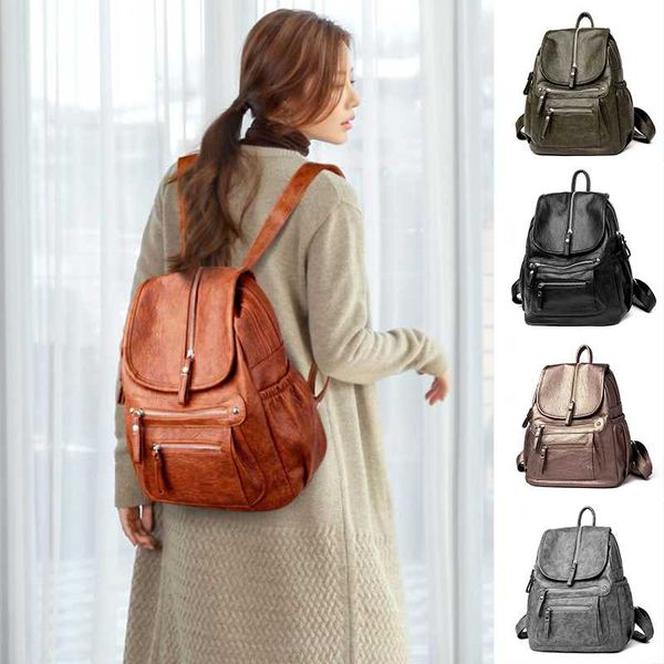 brown goat skin leather backpack soft surface female large capacity women backpack for school ladies retro pack shoulder pouch
brown goat skin leather backpack soft surface female large capacity women backpack for school ladies retro pack shoulder pouch