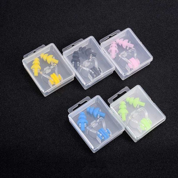 new set soft silicone ear plugs nose clip environmental waterproof dust proof sports swimming ear plugs water diving accessories es0302
new set soft silicone ear plugs nose clip environmental waterproof dust proof sports swimming ear plugs water diving accessories es0302