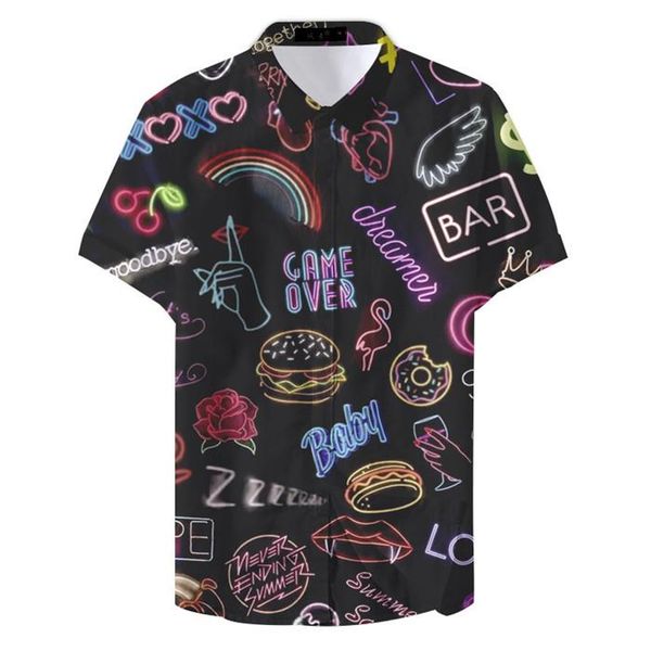 shirts fashion night club 3d print lapel neck short sleeve shirts homme clothing new style mens clothing summer mens designer, White;black
shirts fashion night club 3d print lapel neck short sleeve shirts homme clothing new style mens clothing summer mens designer, White;black