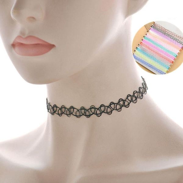 12pcs/lot sell vintage hippy stretch tattoo choker necklace elastic chocker necklace fishing line tattoo h9, Golden;silver
12pcs/lot sell vintage hippy stretch tattoo choker necklace elastic chocker necklace fishing line tattoo h9, Golden;silver