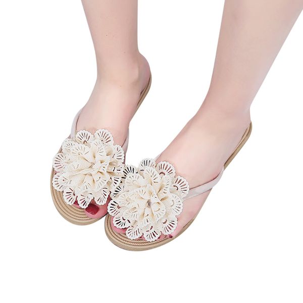 sagace women's bohemian women's slippers summer toe big flowers flat shoes non-slip national style large size beach shoes, Black
sagace women's bohemian women's slippers summer toe big flowers flat shoes non-slip national style large size beach shoes, Black