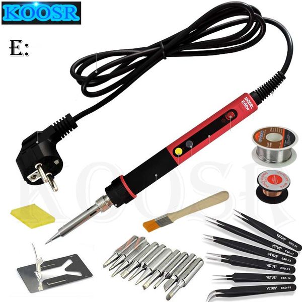 220v/110v e60wt electric soldering iron eu cxg e60w led digital adjustable temperature ceramics heater 900m tip better than 936d
220v/110v e60wt electric soldering iron eu cxg e60w led digital adjustable temperature ceramics heater 900m tip better than 936d