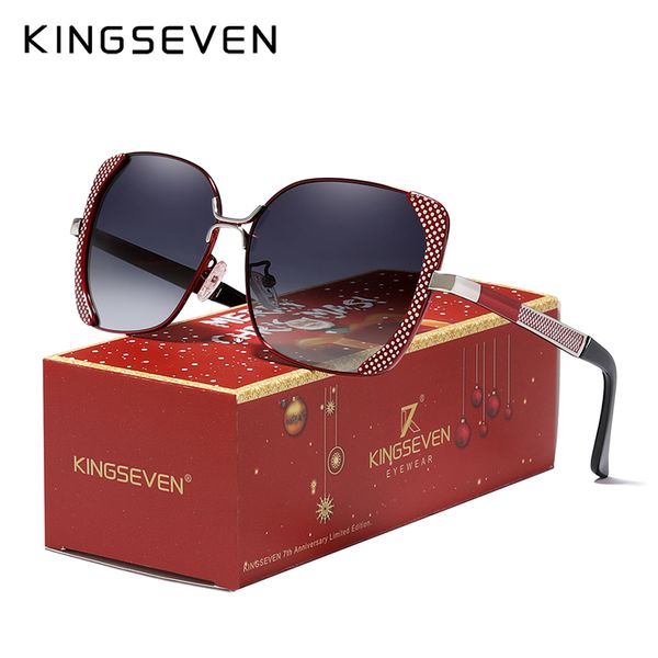 merry christmas gift sunglasses women ladies gradient butterfly sun glasses female vintage kingseven 7th anniversary limited, White;black
merry christmas gift sunglasses women ladies gradient butterfly sun glasses female vintage kingseven 7th anniversary limited, White;black