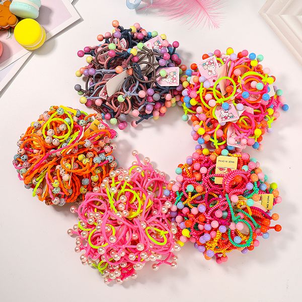 8pc/10pc/20pc lovely korea color pearl children nylon girl hair rope headwear children's series candy color beaded hair circle, Slivery;white
8pc/10pc/20pc lovely korea color pearl children nylon girl hair rope headwear children's series candy color beaded hair circle, Slivery;white