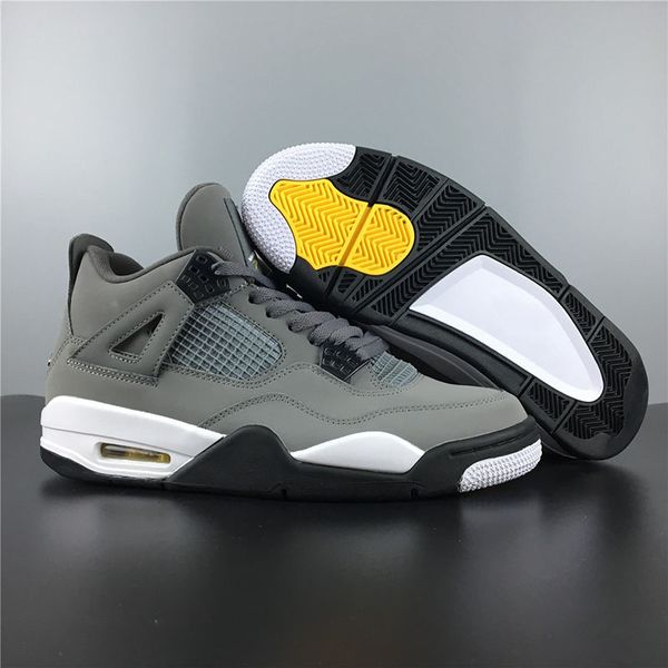 Cool Grey Basketball Shoes 4s 2019 Designer New Top Quality Real Leather Mens Sports Trainers Sneaker Size 7-13
Cool Grey Basketball Shoes 4s 2019 Designer New Top Quality Real Leather Mens Sports Trainers Sneaker Size 7-13