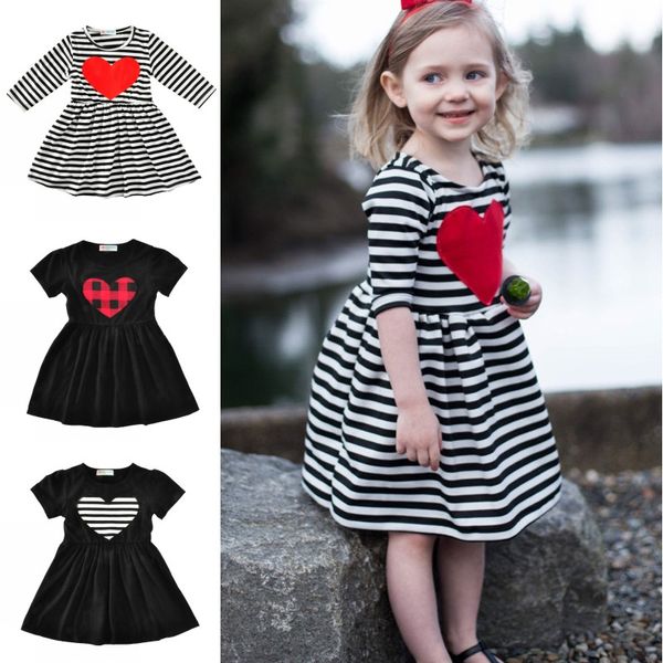 baby girls striped plaid heart printed princess party dress half short sleeve for kids summer clothes 3 colors, Red;yellow
baby girls striped plaid heart printed princess party dress half short sleeve for kids summer clothes 3 colors, Red;yellow