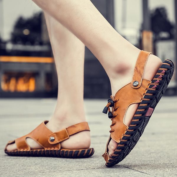 sandals casual sandal men athletic rubber for sandalie beach trekking leather outdoor slippers slides sport male summer slide, Black
sandals casual sandal men athletic rubber for sandalie beach trekking leather outdoor slippers slides sport male summer slide, Black
