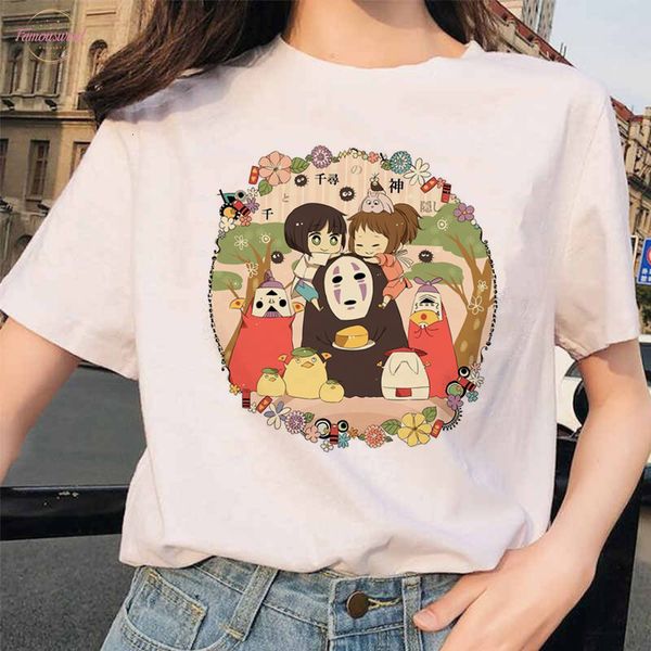 90s harajuku totoro spirited away ghibli femme t shirt japanese women ulzzang tshirt anime miyazaki hayao female t shirt, White 
90s harajuku totoro spirited away ghibli femme t shirt japanese women ulzzang tshirt anime miyazaki hayao female t shirt, White