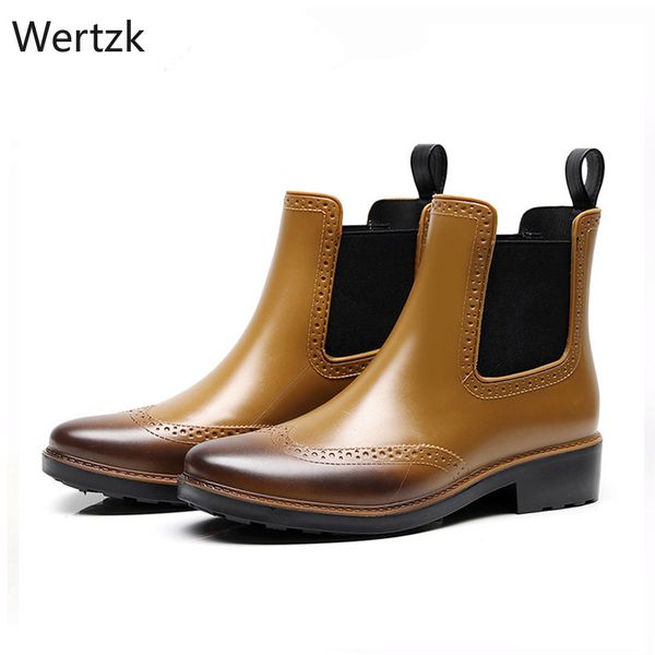 202019 new rubber boots for women pvc ankle rain boots waterproof women boot elastic band rainy shoes woman b285, Black
202019 new rubber boots for women pvc ankle rain boots waterproof women boot elastic band rainy shoes woman b285, Black