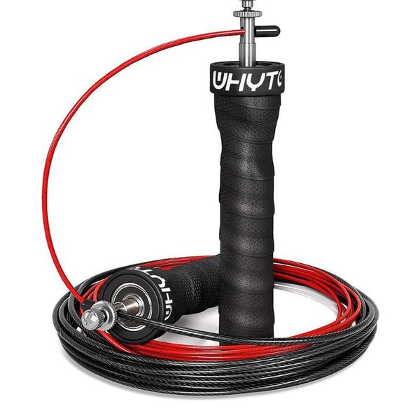 3m adjustable single skipping rope with racing bearing anti-slip sweat absorption rope extra speed cable wire jump sports
3m adjustable single skipping rope with racing bearing anti-slip sweat absorption rope extra speed cable wire jump sports