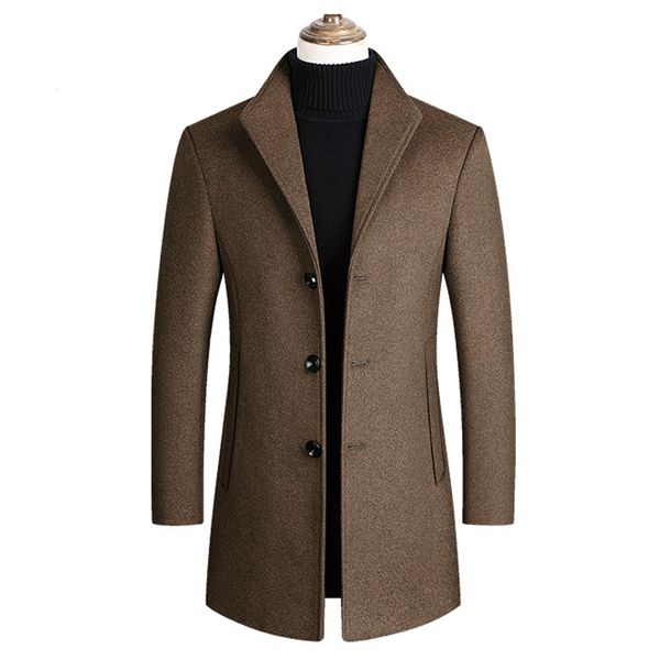 thoshine winter 30% wool men thick coats classic slim fit turn down collar male fashion wool blend outerwear jacket trench, Black
thoshine winter 30% wool men thick coats classic slim fit turn down collar male fashion wool blend outerwear jacket trench, Black