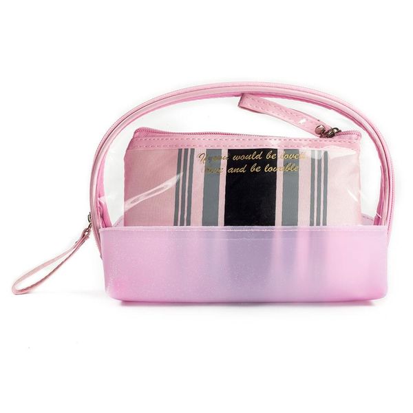miyahouse large capacity women organizer bag 2pcs panelled lady cosmetic bags travel organizer pockets female makeup bag
miyahouse large capacity women organizer bag 2pcs panelled lady cosmetic bags travel organizer pockets female makeup bag