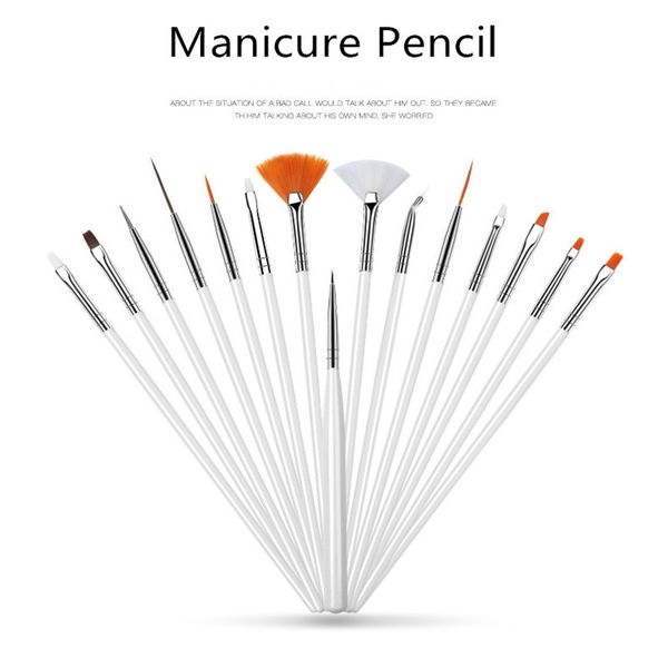 15 pcs-set nail art dotting pen manicure tools nail art polish brush manicure painting drawing brush
15 pcs-set nail art dotting pen manicure tools nail art polish brush manicure painting drawing brush