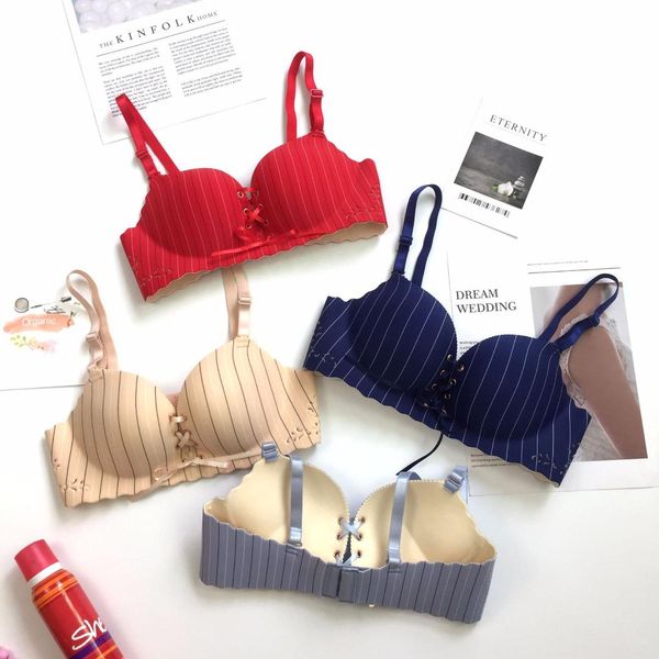 autumn and winter new style push up girl's bra thick lesbian non-magnetic non-steel ring solid underwear adjustable, Red;black
autumn and winter new style push up girl's bra thick lesbian non-magnetic non-steel ring solid underwear adjustable, Red;black