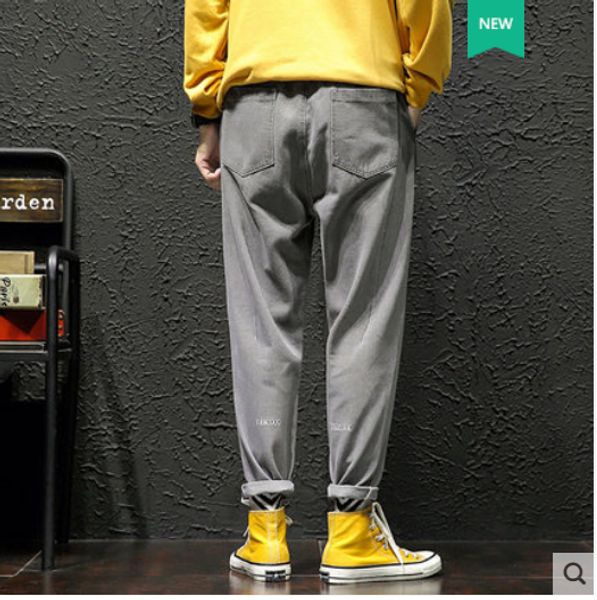 gray the new embroidery jeans men loose harlan han edition tide big yards joker boys pants pants, Blue
gray the new embroidery jeans men loose harlan han edition tide big yards joker boys pants pants, Blue