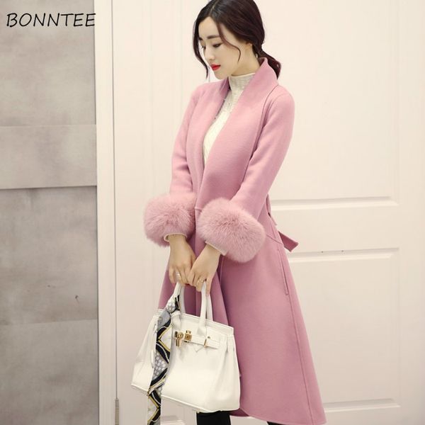 wool blends women ulzzang solid elegant soft loose lovely korean style new autumn winter womens clothing casual, Black
wool blends women ulzzang solid elegant soft loose lovely korean style new autumn winter womens clothing casual, Black