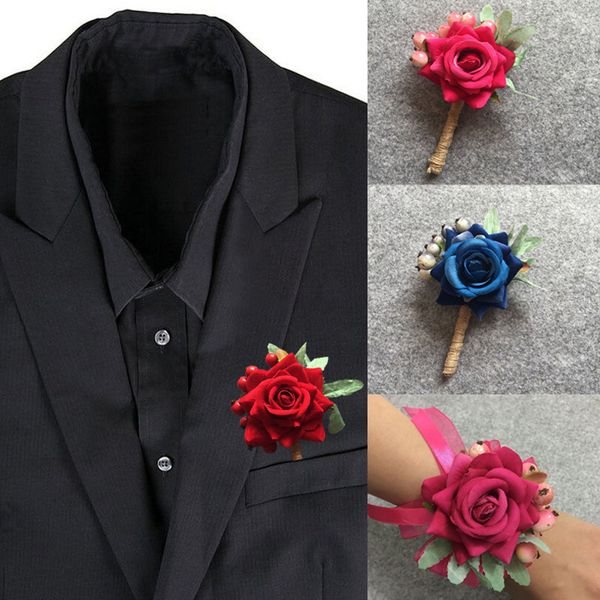 2019 new artificial roses bridegroom chest flower/bride wrist flower wedding supplies simulation flowers 7c2816
2019 new artificial roses bridegroom chest flower/bride wrist flower wedding supplies simulation flowers 7c2816