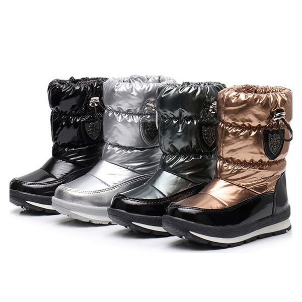 kids designer snow boots childrens luxury solid color shoes kids glossy boots warm cotton shoes new fashion style 2019 winter new arrival, Black;grey
kids designer snow boots childrens luxury solid color shoes kids glossy boots warm cotton shoes new fashion style 2019 winter new arrival, Black;grey