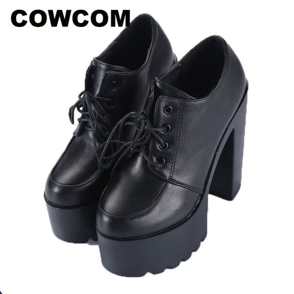 cowcom lace up women fashion boots 2019 autumn new nightclub high-heeled women's boots women shoes zyw-880-1, Black
cowcom lace up women fashion boots 2019 autumn new nightclub high-heeled women's boots women shoes zyw-880-1, Black
