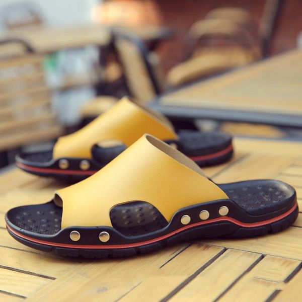 of 2019, we will wholesale new and men's non-slip sandals with soft bottom and breathable men's fashi, Black
of 2019, we will wholesale new and men's non-slip sandals with soft bottom and breathable men's fashi, Black