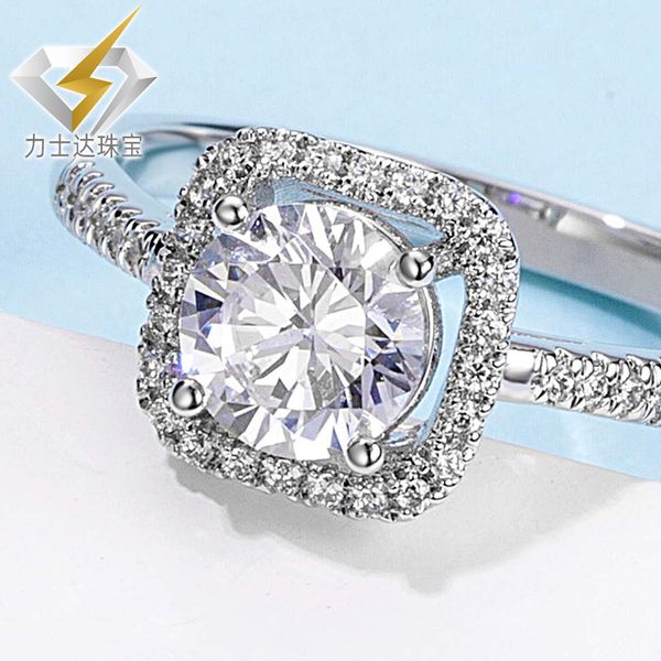 luster moissanites engagement ring round 1ct 6.5mm diamond ring for women lady's, Golden;silver
luster moissanites engagement ring round 1ct 6.5mm diamond ring for women lady's, Golden;silver