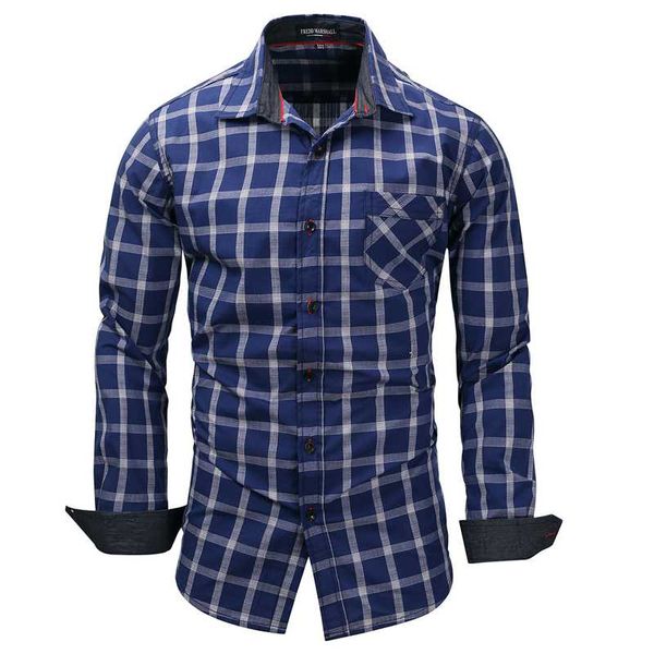 2020 summer autumn plaid brand men clothes slim fit men long sleeve shirt 100% cotton smart casual mens shirts plus size 3xl, White;black
2020 summer autumn plaid brand men clothes slim fit men long sleeve shirt 100% cotton smart casual mens shirts plus size 3xl, White;black