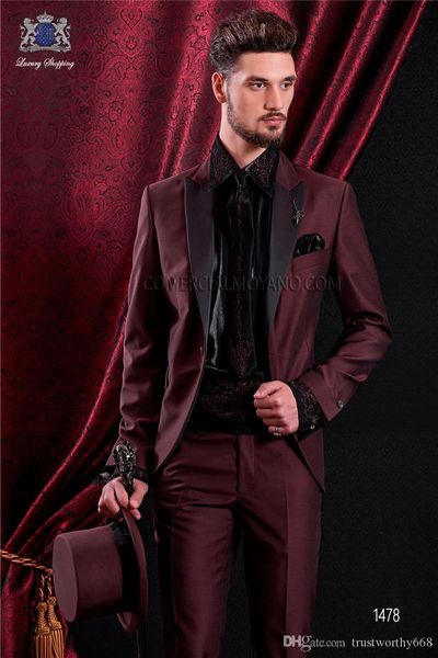 популярные one button groomsmen пик лацкан жених смокинги мужские костюмы свадьба / выпускной лучший человек блейзер (куртка + брюки + жилет, Black;gray
популярные one button groomsmen пик лацкан жених смокинги мужские костюмы свадьба / выпускной лучший человек блейзер (куртка + брюки + жилет, Black;gray