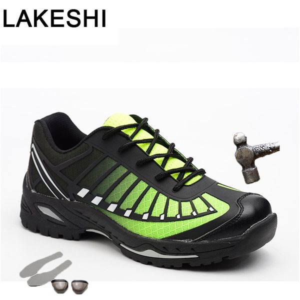 steel toecap shoes work boots outdoor male shoes men work safety boot anti-smashing puncture proof safety for men sneakers, Black
steel toecap shoes work boots outdoor male shoes men work safety boot anti-smashing puncture proof safety for men sneakers, Black
