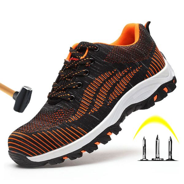 tide work safety shoes men boots steel toe work shoes anti-smashing boot breathable casual fashion male, Black
tide work safety shoes men boots steel toe work shoes anti-smashing boot breathable casual fashion male, Black