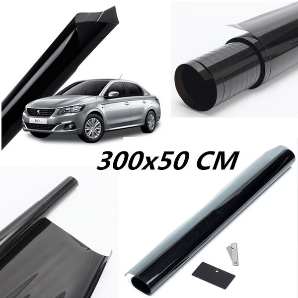 50cmx300cm dark black car window tint film glass vlt 5% roll 1 ply car sunshade insulation explosion-proof sunscreen
50cmx300cm dark black car window tint film glass vlt 5% roll 1 ply car sunshade insulation explosion-proof sunscreen