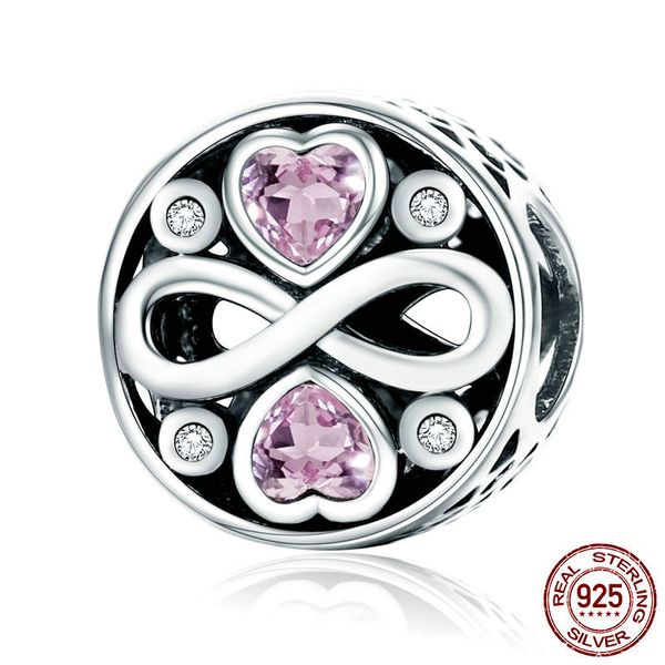 graceful personality elegant 925 sterling silver endless love infinity heart beads charm diy pendant for bracelets, Bronze;silver
graceful personality elegant 925 sterling silver endless love infinity heart beads charm diy pendant for bracelets, Bronze;silver