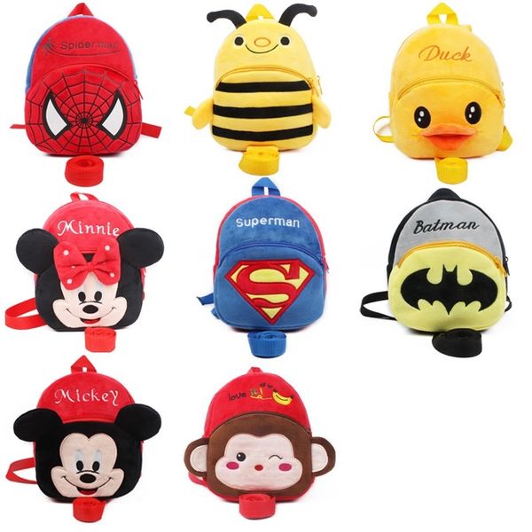 anti-lost baby plush backpack 1- 3 year-old baby cartoon backpack with traction rope lovely schoolbag children's toy gift
anti-lost baby plush backpack 1- 3 year-old baby cartoon backpack with traction rope lovely schoolbag children's toy gift