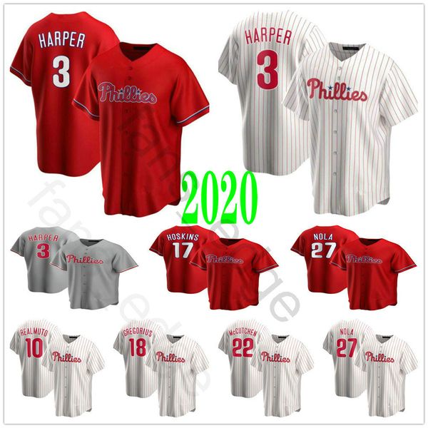 2020 new mens #3 harper jersey 10 jt realmuto 17 rhys hoskins 18 didi gregorius 27 aaron nola stitched home away baseball jersey, Black
2020 new mens #3 harper jersey 10 jt realmuto 17 rhys hoskins 18 didi gregorius 27 aaron nola stitched home away baseball jersey, Black