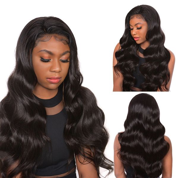 glueless body wave lace front wigs full lace human hair pre plucked natural hairline with baby hair 130%~150% density for black women 8~24, Black;brown
glueless body wave lace front wigs full lace human hair pre plucked natural hairline with baby hair 130%~150% density for black women 8~24, Black;brown