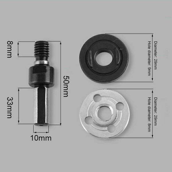5 pcs 6mm/10mm electric drill angle grinder connecting rod for cutting disc polishing wheel adapter mdj998
5 pcs 6mm/10mm electric drill angle grinder connecting rod for cutting disc polishing wheel adapter mdj998