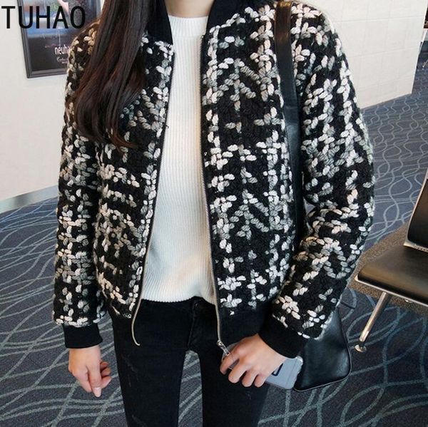 tuhao 2019 office lady winbreaker jacket cool-female printed thick baseball-jackets women street-style warm zippered coat hc174, Black;brown
tuhao 2019 office lady winbreaker jacket cool-female printed thick baseball-jackets women street-style warm zippered coat hc174, Black;brown
