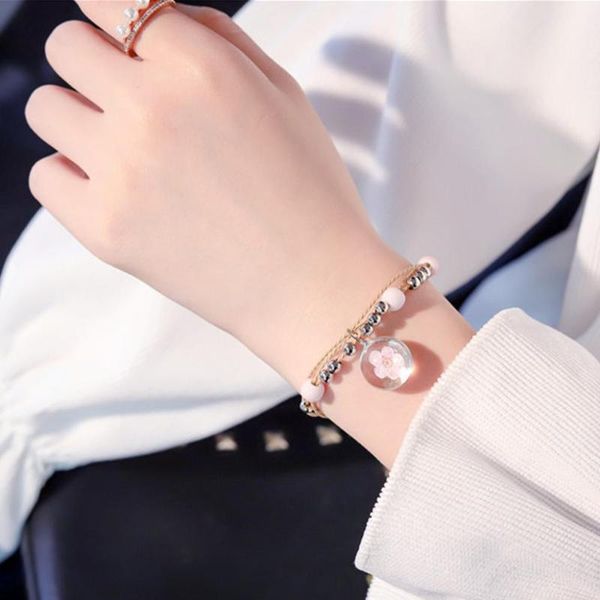 fashion glass bracelet weave lucky flower bracelets handmade rose woven dried flowers glass bead bracelet women jewelry new, Golden;silver
fashion glass bracelet weave lucky flower bracelets handmade rose woven dried flowers glass bead bracelet women jewelry new, Golden;silver