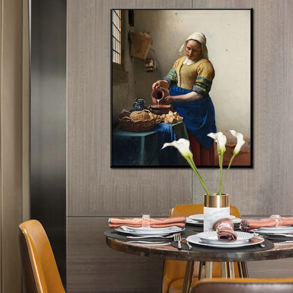 netherlands artist johannes the milkmaid poster and prints wall art canvas pianting decorative picture for living room
netherlands artist johannes the milkmaid poster and prints wall art canvas pianting decorative picture for living room