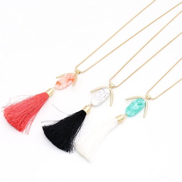 wholesale 10 pcs gold plated many style crystal dyed pendant link chain necklace with tassels fashion jewelry, Silver
wholesale 10 pcs gold plated many style crystal dyed pendant link chain necklace with tassels fashion jewelry, Silver
