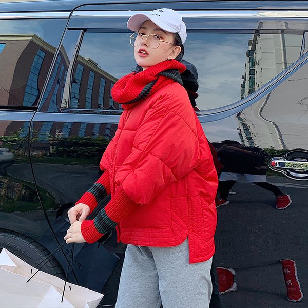 2019 jacket women winter fashion warm thick solid short style cotton padded parkas coat with scarf coat, Tan;black
2019 jacket women winter fashion warm thick solid short style cotton padded parkas coat with scarf coat, Tan;black