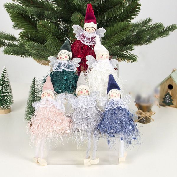 christmas tree decorations plush angel pendant innovative xmas hanging ornaments christmas decorations for home navidad
christmas tree decorations plush angel pendant innovative xmas hanging ornaments christmas decorations for home navidad