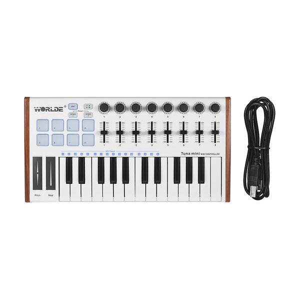 new ultra-portable mini professional 25-key usb midi drum pad and keyboard controller
new ultra-portable mini professional 25-key usb midi drum pad and keyboard controller