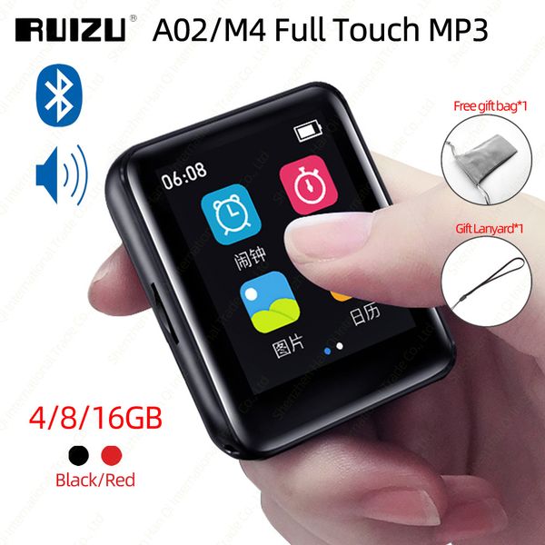 ruizu a02 m4 full touch screen bluetooth 4.0 mp3 player portable music player with speaker fm ebook video recorder pedometer
ruizu a02 m4 full touch screen bluetooth 4.0 mp3 player portable music player with speaker fm ebook video recorder pedometer