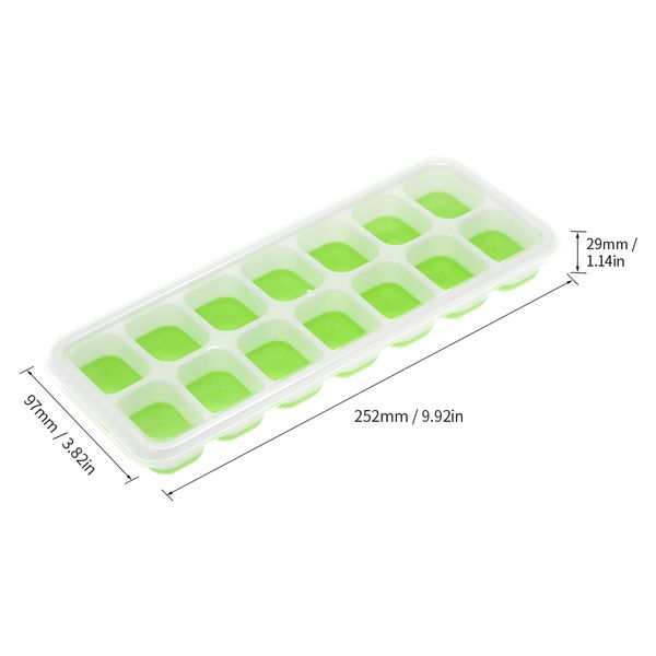 4pcs ice cube tray ice tray jelly pudding mould 14 cartridge ice cube tray mold for cocktails drinks
