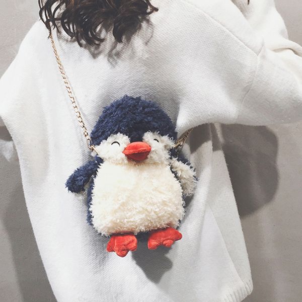 new super cute plush toy cartoon funny penguin soft doll crossbody bag messenger bags shoulder bag girl birthday christmas gift
new super cute plush toy cartoon funny penguin soft doll crossbody bag messenger bags shoulder bag girl birthday christmas gift