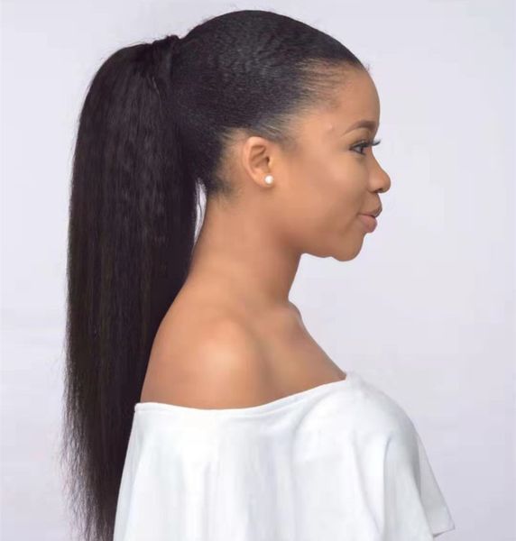 afro puff long kinky straight drawstring ponytail europen hair yaki kinky straight clip in hair natural color, Black
afro puff long kinky straight drawstring ponytail europen hair yaki kinky straight clip in hair natural color, Black